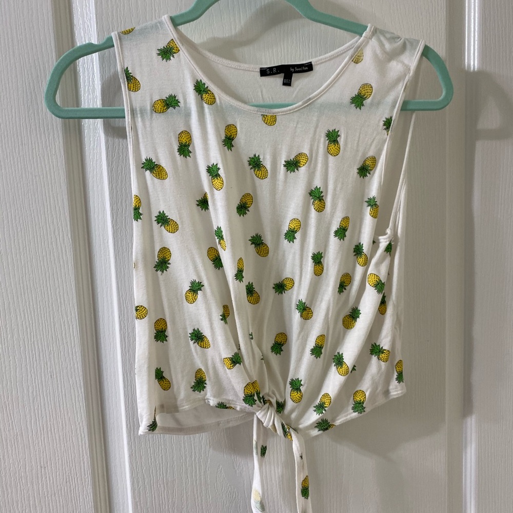 Pineapple tank top